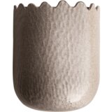 DBKD Stenski cvetlični lonec FLOWERY Beige - Large - 20x24 cm | Shoptok.si