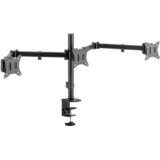 S Box LCD 352/3 2 Podesivi stoni nosač za tri monitora do 27 inča, Crni | Eponuda.com