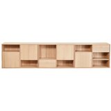 Hammel Furniture Nizka komoda v hrastovem dekorju 267x61 cm Mistral - Hammel Furniture Cene