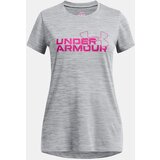 Under Armour Girls' T-shirt UA G TECH TWIST WDMK LOGO SS - Girls Cene