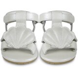 Donsje® dječje sandalice ushy scallop off white metallic leather | shoptok.hr