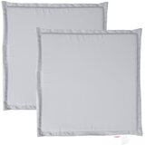  Vrtne podloge za sjedalo 2 kom svjetlosive 45x45x2cm četvrtaste | Eponuda.ba