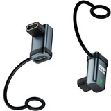 INF 2-Pack 240W USB-C Ženski na Ženski Adapter, 120Gbps, Pravi Kot Blue, (5000291559) | Shoptok.si