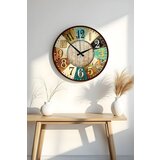 Wallity zidni sat Huhuas00007, 50x50 cm, Šareni | ePonuda.com