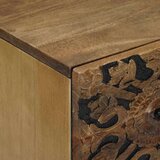 Sideboard za Pohranu Smeđa 60 x 33 5 x 75 cm Čvrsto drvo manga | shoptok.hr