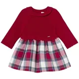 otroška oblekica z dolgimi rokavi cardigan red