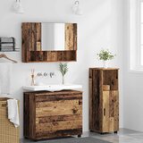  Set namještaja za kupaonicu 3 kom. Staro drvo | shoptok.hr