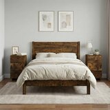  Noćni ormar 2 pcs Dimljeni hrast 33,5 x 34,5 x 60 cm | shoptok.hr