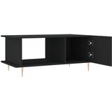  Stolić za kavu crni 90x50x40 cm od konstruiranog drva | Eponuda.com