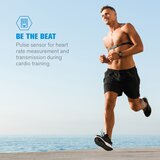 Capital Sports Allatech CS010, prsni pas, bluetooth 4.0, IPX7, univerzalna velikost, črna | Shoptok.si