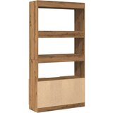 vidaXL Visoka omara artisan hrast 92x33x180 cm inženirski les | Shoptok.si