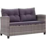  6-dijelni set vrtnih sofa od poliratana s jastucima tamnosivi | shoptok.hr