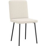  jedilni stoli 6 kosov krem žamet, (21828321) | Shoptok.si