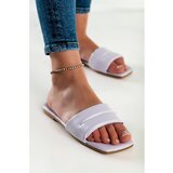 Fenzy Natikače Sa Širokim Remenom, Ljubičaste | shoptok.hr