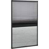  Plise komarnik za okna aluminij 80x160 cm s senčilom, (21049951) | Shoptok.si