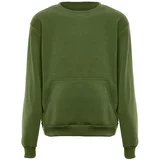 FUMO Sweater majica maslinasta