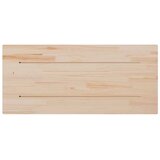  Ploča za stol 90 x 40 x 1,7 cm od masivne borovine pravokutna | shoptok.hr