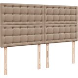  box spring s madracem cappuccino 200x200cm umjetna koža | shoptok.hr