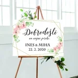 Tabla dobrodošlice TABPOR 107