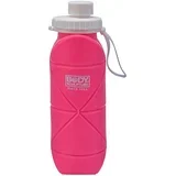 sklopiva flaša za vodu, 600 ml, roze