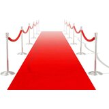 vidaXL crveni tepih 1 x 10 m Ekstra teški 400 g / m2 | shoptok.hr