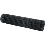 vidaXL Evropska ograja Siva 1 x 10 m PVC prevlečen železo, (5000094792) | Shoptok.si