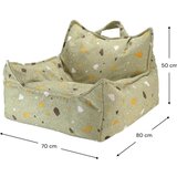 Wigiwama Zelena vreća za bebe od bouclé tkanine/od šenila Terrazzo Chair – | shoptok.hr
