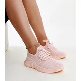 Gemre Pink fabric Milena sneakers | Shoptok.si