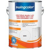 SWINGCOLOR Arktično beli lak Swingcolor (bele barve, svilnato mat, 1 l) | Shoptok.si