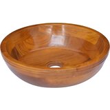  Umivaonik od masivne tikovine Φ 40 x 10 cm | shoptok.hr