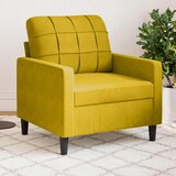  Fotelja žuta 60 cm baršunasta | shoptok.hr
