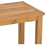  Konzolna stolica Smeđa 110 x 40 x 75 cm Čvrsto teak drvo | shoptok.hr