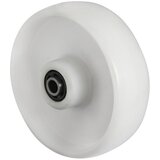 eurokraft basic Poliamidno kolo, bele barve, kroglični ležaji, od 2 kosov, Ø x širina kolesa 80 x 34 mm | Shoptok.si
