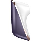Satisfyer Traveler - potovalni klitoralni irigator za polnjenje (črno-bel) | Shoptok.si