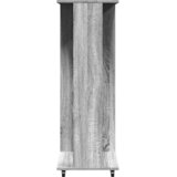  Ormar s kotačima sivi hrast 102 x 38 x 110 cm konstruirano drvo | shoptok.hr