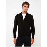LC Waikiki Standard Fit Stand-Up Collar Men's Knitwear Cardigan