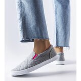 Gemre Gray Quilted Slip-On Sneakers Gregory | shoptok.hr