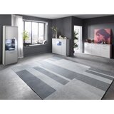 Livetastic VISOKA KOMODA, siva, srebrne barve, bela, bela, visoki sijaj | Shoptok.si