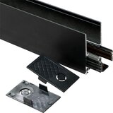 Mitea Lighting Šina za Magnetnu Rasvetu, 3m, Nadgradna, 48V, LED, Crna Cene