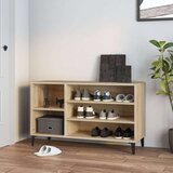 Ormarić za cipele boja hrasta 102x36x60 cm konstruirano drvo | shoptok.hr