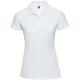RUSSELL White Polycotton Polo Women's T-Shirt Cene