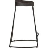 vidaXL barski stolci 2 kom crni 45x40x62 cm masivnog drva manga | shoptok.hr
