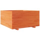 Maison Chic Vrtno cvetlično korito - Cvetlični Lonec voščeno 50x50x49,5 cm trdna borovina, (21789124) Cene