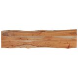 Stolna ploča 160x40x2,5 cm pravokutna bagremovo drvo živi rub | shoptok.hr