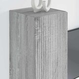 TV zidni ormar Zidne 2 pcs Siva Sonoma 30 x 31 x 80 cm | Eponuda.ba