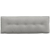  Jastuk za leđa Svijetlo siva 140 x 50 cm Mikrofiber tkanina | shoptok.hr