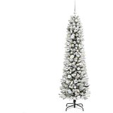 vidaXL Umestno božično drevo med 300 LED Zelena in bela 180 cm | Shoptok.si