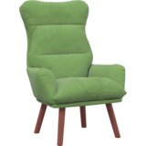  Sproščujoči stol svetlo zeleni žamet, (22094445) | Shoptok.si