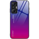 INORCO Za Infinix Hot 20S 4G protiprašno gradientno kaljeno steklo hrbtne lupine PC + TPU telefonska torbica, (22036885) Cene