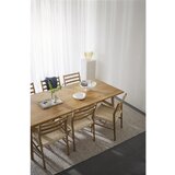 Rowico Blagovaonski stol u dekoru hrasta u prirodnoj boji 100x220 cm Plainfield – | shoptok.hr
